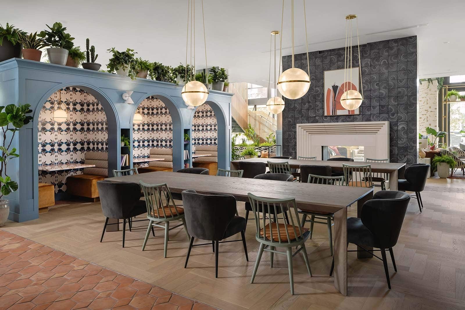 Student housing lounge — image 1