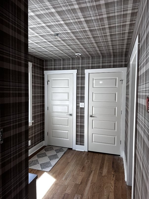 Plaid mudroom — image 1