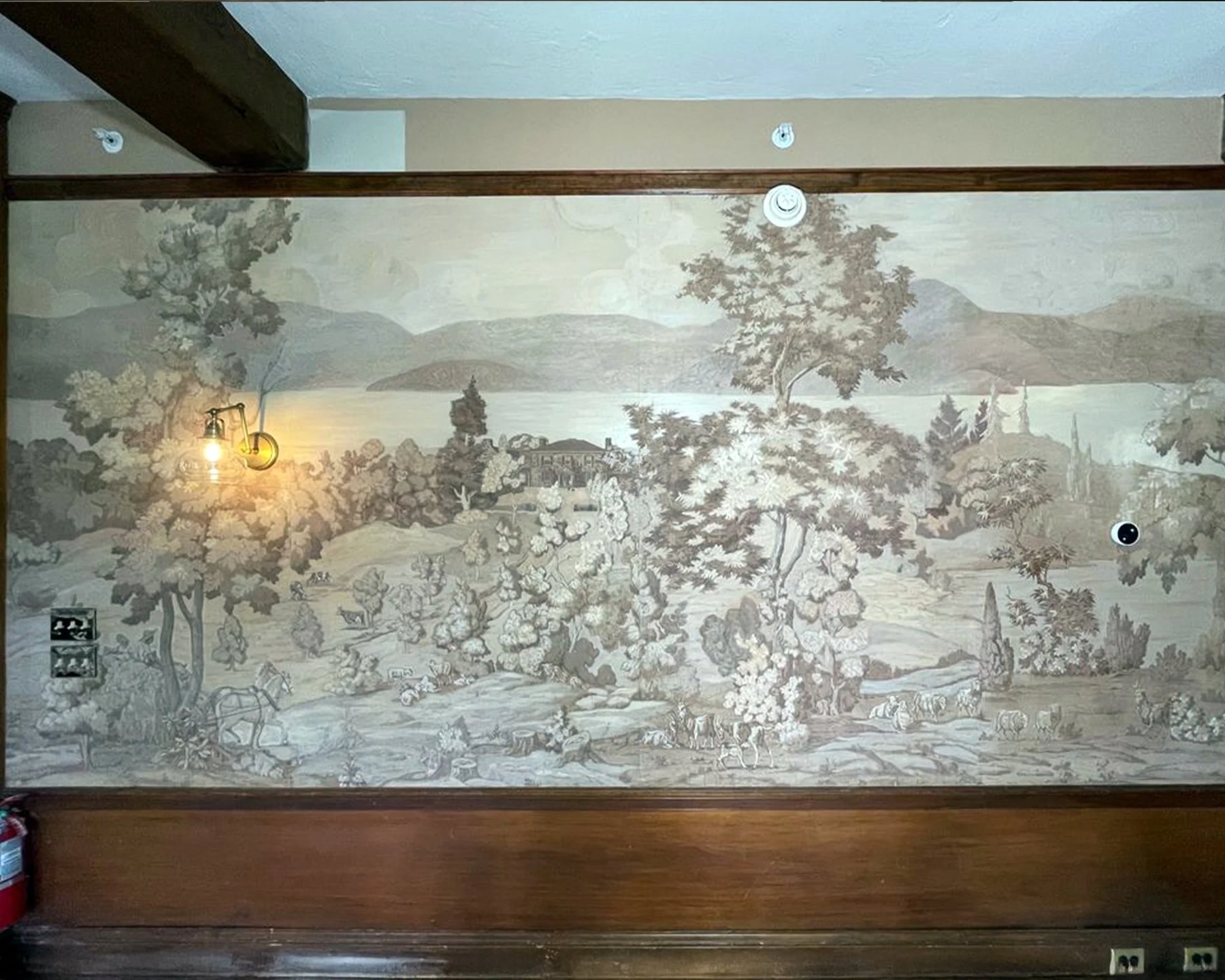 Historic scenic mural — image 2