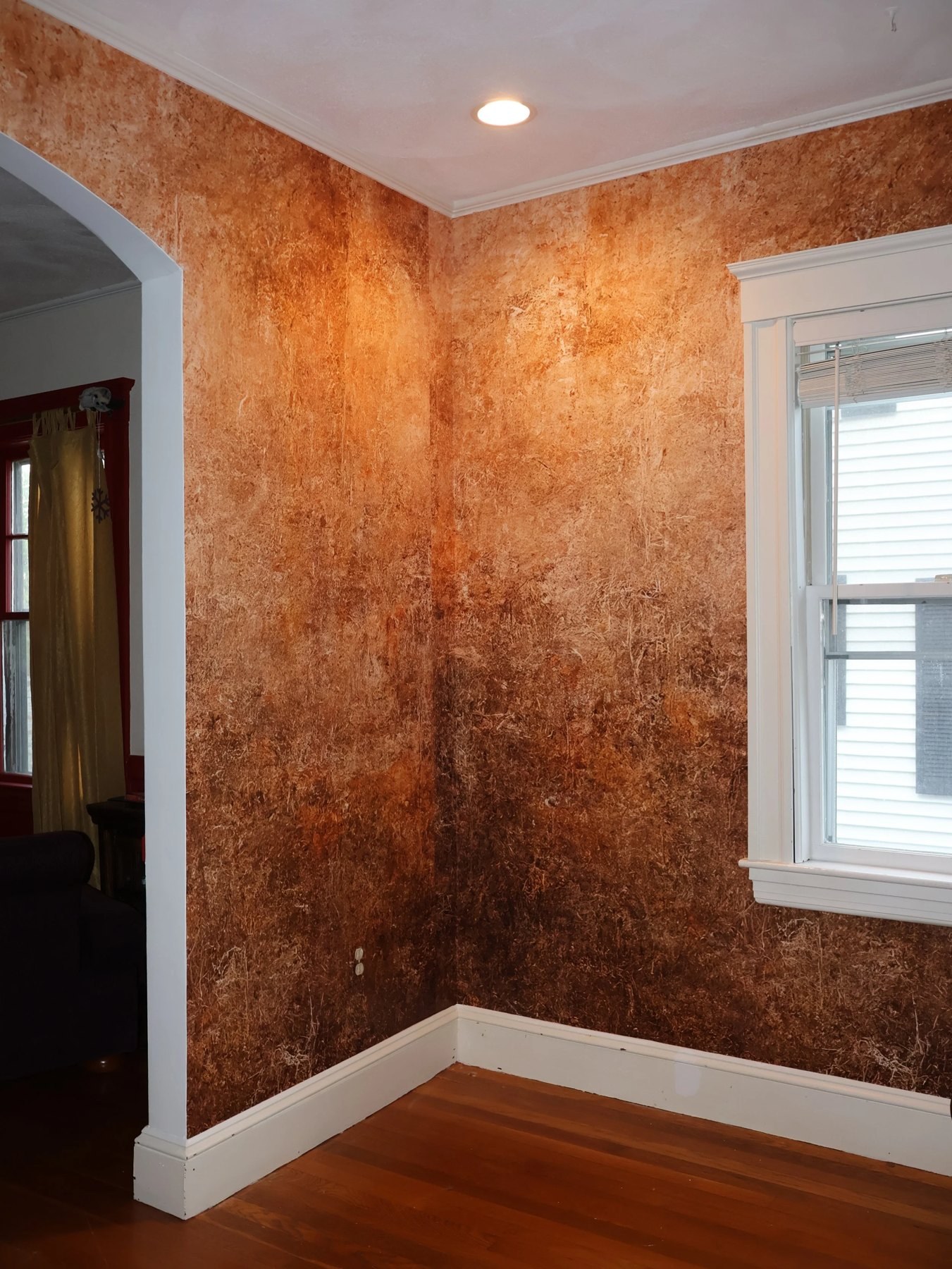 Living-room mural — image 1
